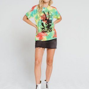 NWT OBEY "GIVE PEACE A CHANCE" TIE DYE TEE-MED